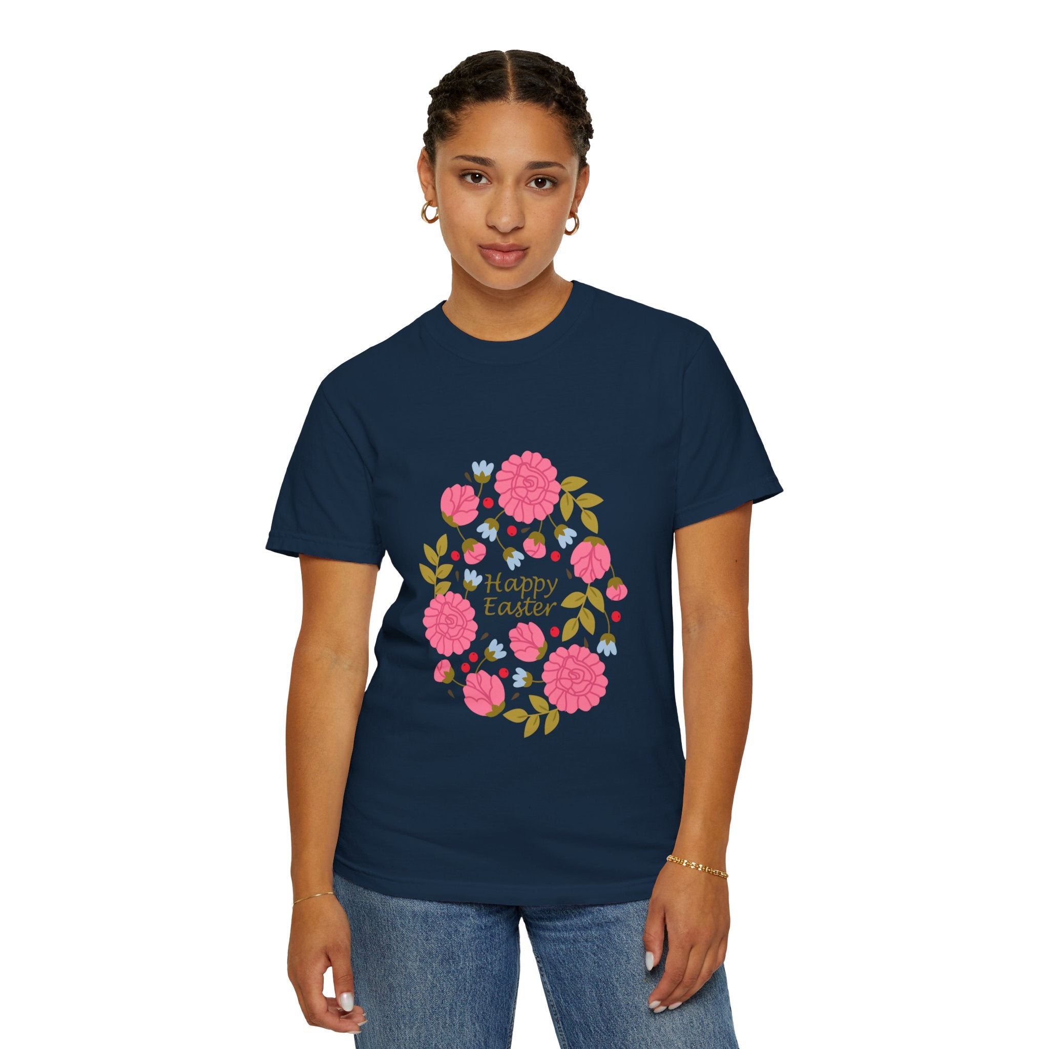 Happy Floral Easter Tee