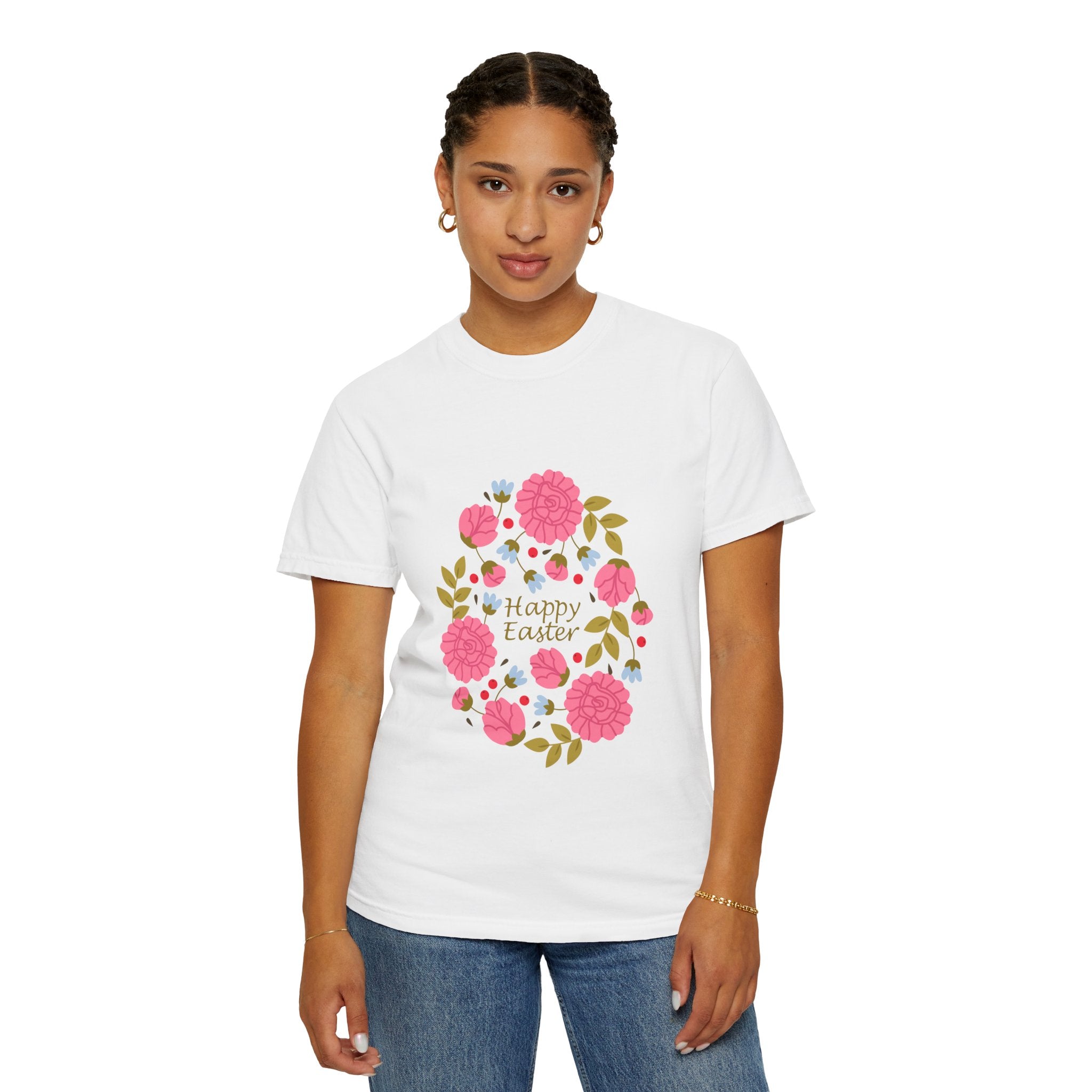Happy Floral Easter Tee